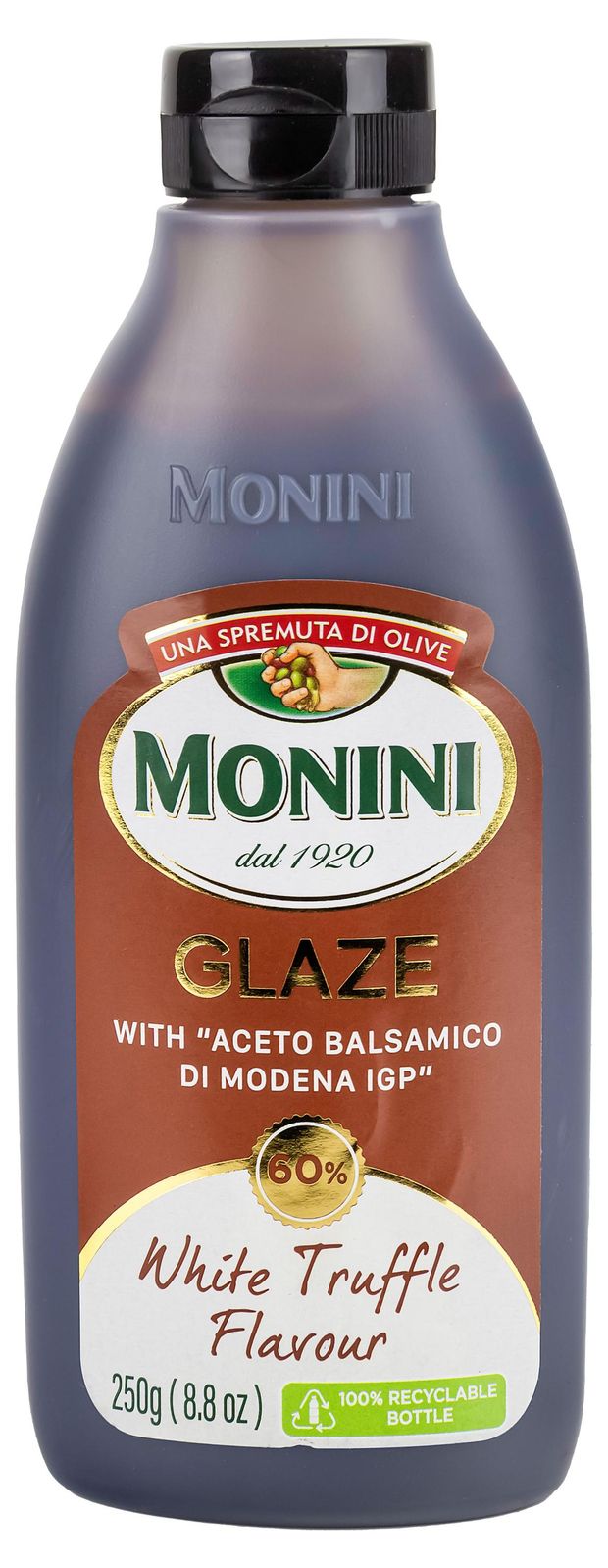 

Бальзамический соус "Glaze" со вкусом белого трюфеля ТМ Monini (Монини)