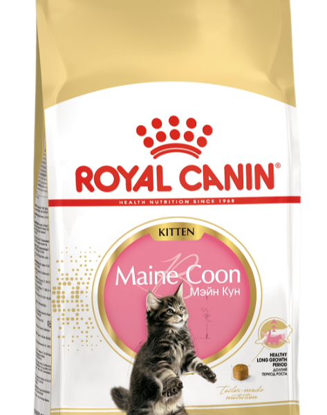 Сухой корм для котят породы мейн-кун Royal Canin Maine Coon Kitten, от 3 до 15 месяцев, 2кг