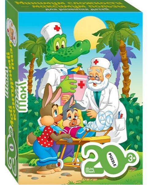 Пазлы Степ пазл Mini-maxi 20элементов