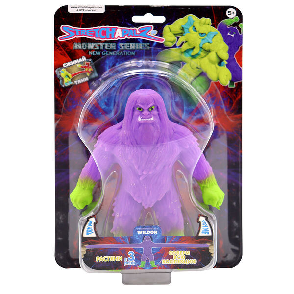 Фигурка-тянучка Stretchapalz Monsters/Монстры 14см Вилдор Stretchapalz 558254-4