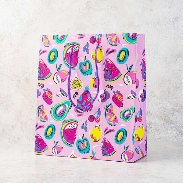 Пакет бумажный (220х250х90 мм.), в ассортименте_РП