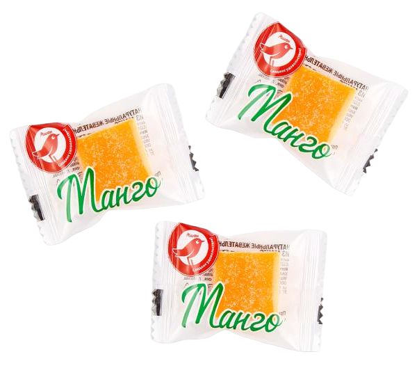 Конфеты желейные АШАН Красная птица манго