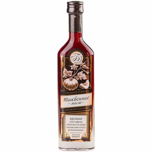 Масло тыквенное Благодарное нерафинированное