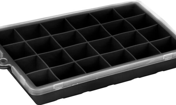 Форма для льда Mallony Perfetto с крышкой 24 ячейки