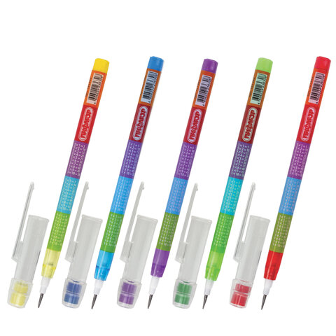 

Карандаш сегментный Пифагор Таблица умножения HB корпус 1 шт. в ассортименте с ластиком