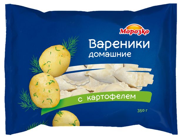 

Вареники Морозко Домашние с картофелем, 350 г