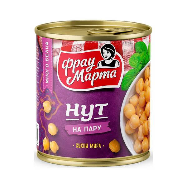 Нут консервированный 