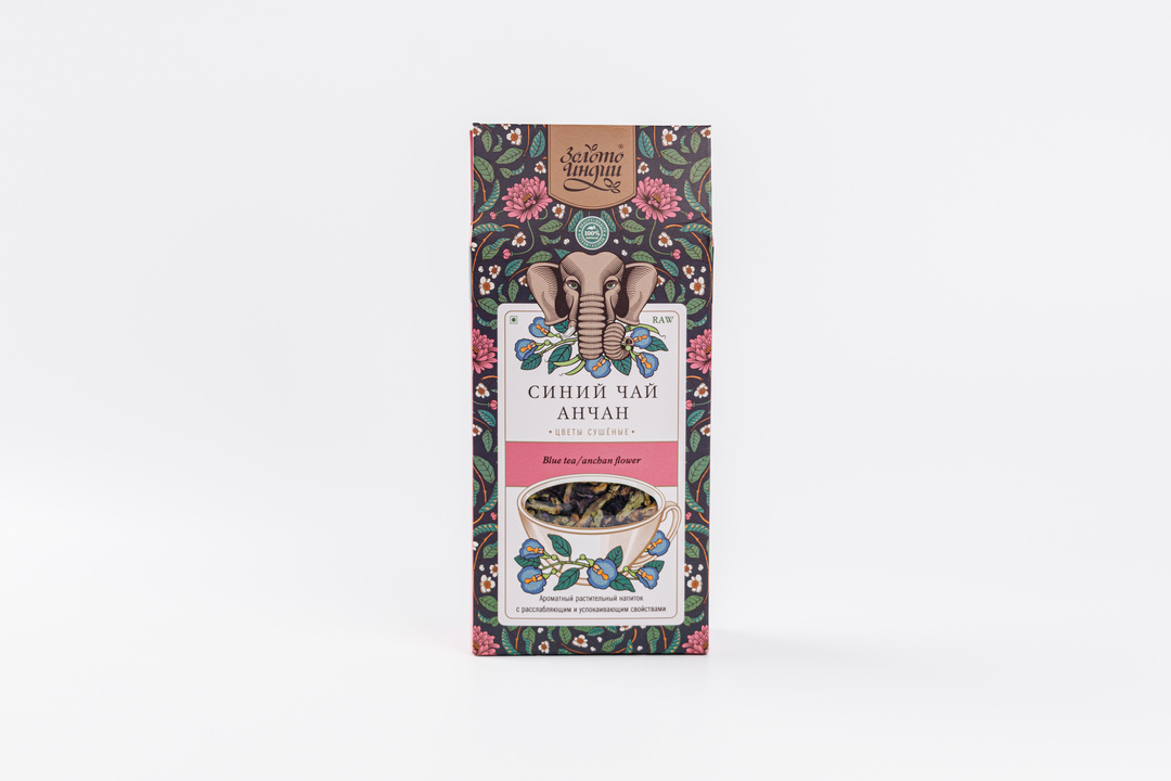 

Синий чай "Анчан" Золото Индии