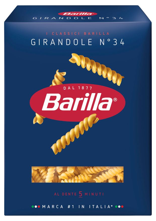 

Макаронные изделия Barilla Girandole n.34 из твёрдых сортов пшеницы 450 г