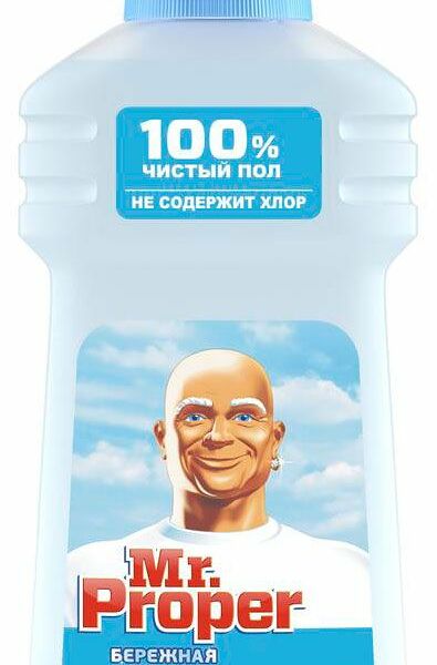 Моющая жидкость для полов и стен Mr.Proper Бережная Уборка 500 мл