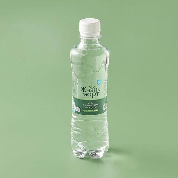 Вода минеральная негазированная 0,5л