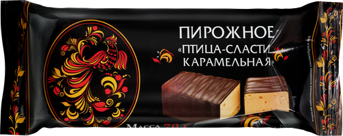 

Пирожное Птица-Сласти Карамельная 70 г