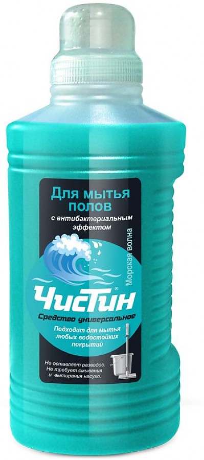 

Средство для полов и других поверхностей Чистин морская волна 1 л