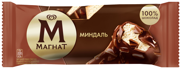 Мороженое Магнат Миндаль