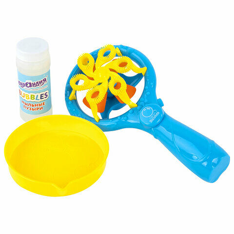 Мыльные пузыри Юнландия Вентилятор автоматический, 100мл