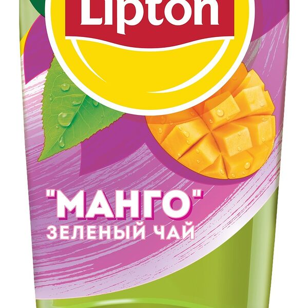 Чай зеленый Lipton холодный Манго 500мл