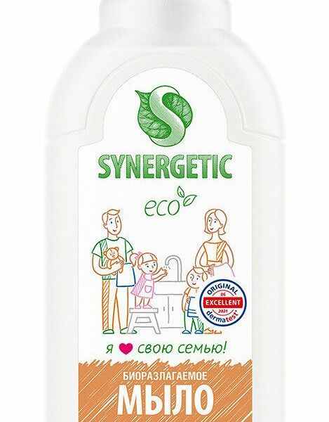 Мыло жидкое Synergetic Миндальное молочко 500 мл