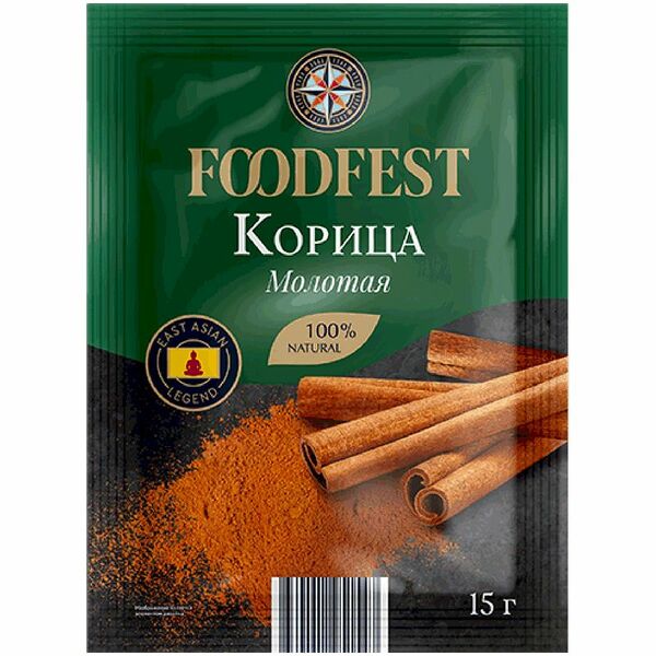 Корица Foodfest молотая