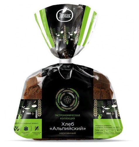 

Хлеб Лимак альпийский нарезка, 300 г