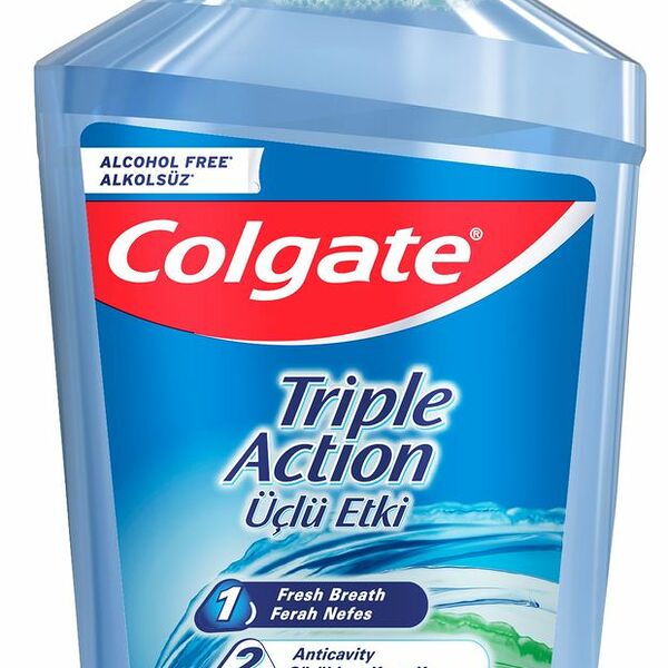 Ополаскиватель для полости рта антибактериальный Тройное действие Colgate 500 мл