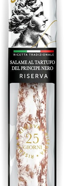 Колбаса сыровяленая с трюфелем Al Tartufo del Principe Nero, Solemici, 110 г