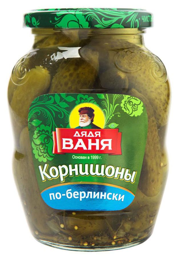 

Корнишоны по-берлински Дядя Ваня 350 г