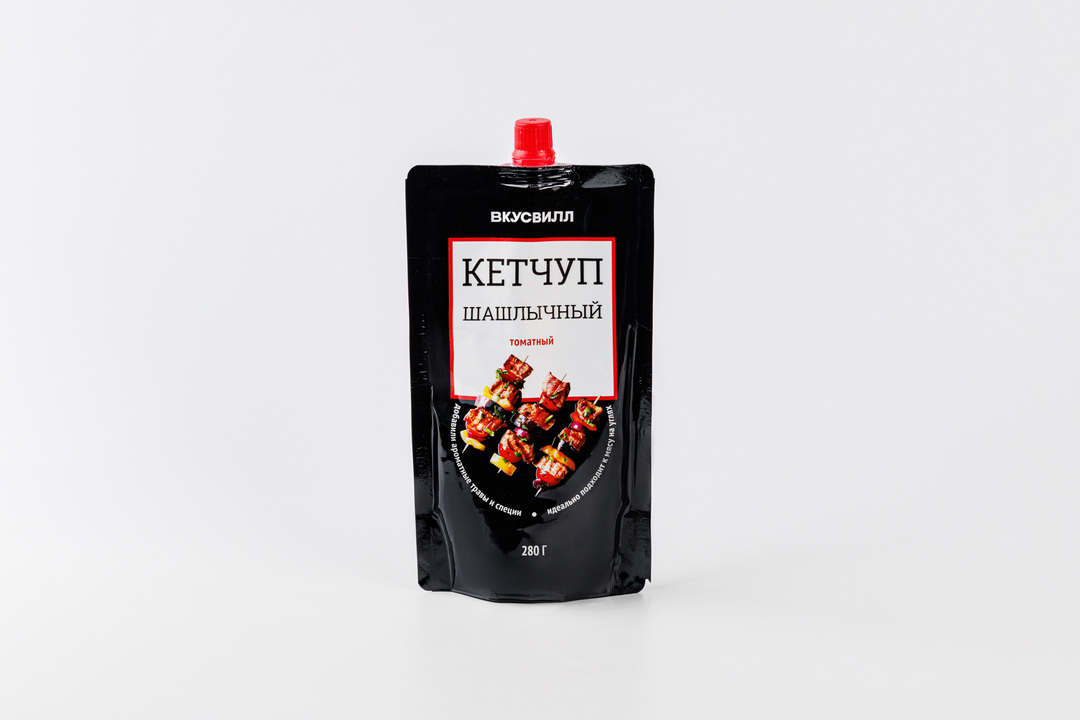

Кетчуп Вкусвилл шашлычный, 280г