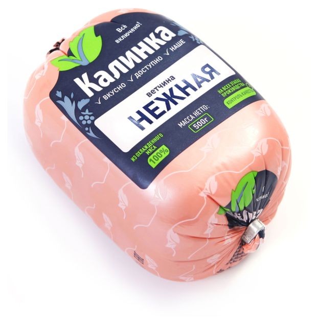 

Ветчина Калинка Нежная 500 г