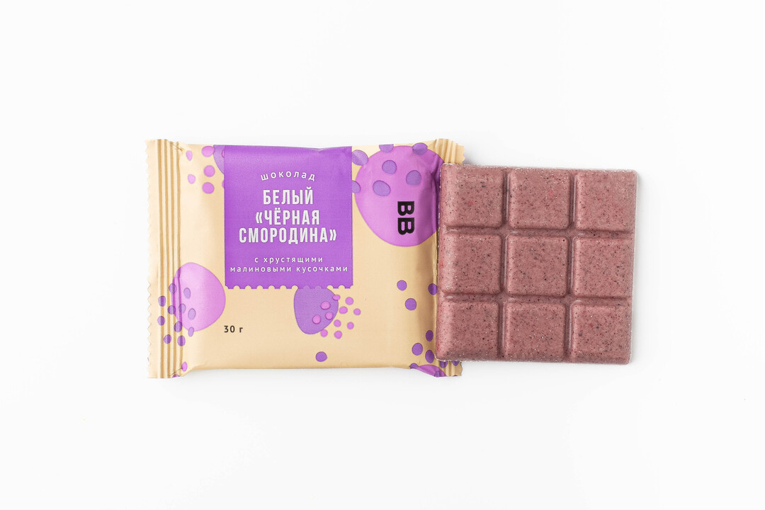 

Шоколад белый Вкусвилл Чёрная смородина 30 г