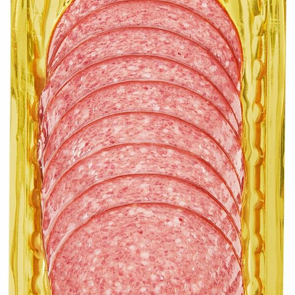 Колбаса варено-копченая Егорьевская КГФ Сервелат Мускатный, нарезка 100 г