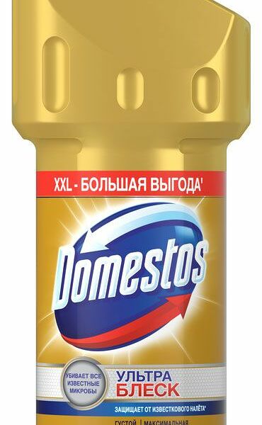 Чистящее средство для унитаза Domestos Ультра блеск 1,5л