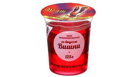 Желе Ростагроэкспорт Сахар 0 Вишня, 125г