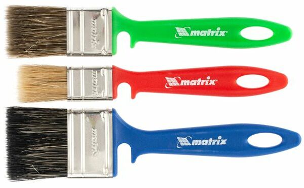 Набор кистей MATRIX Color Line, универсальные 25/35/50мм 