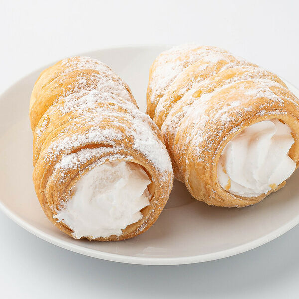 Трубочки с белковым кремом