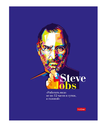 Тетрадь Hatber Яркие цитаты на 4-х кольцах в клетку А5, 160 л