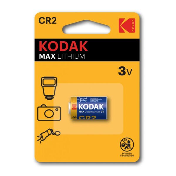 Батарейки Kodak Max Lithium CR2 1 шт.