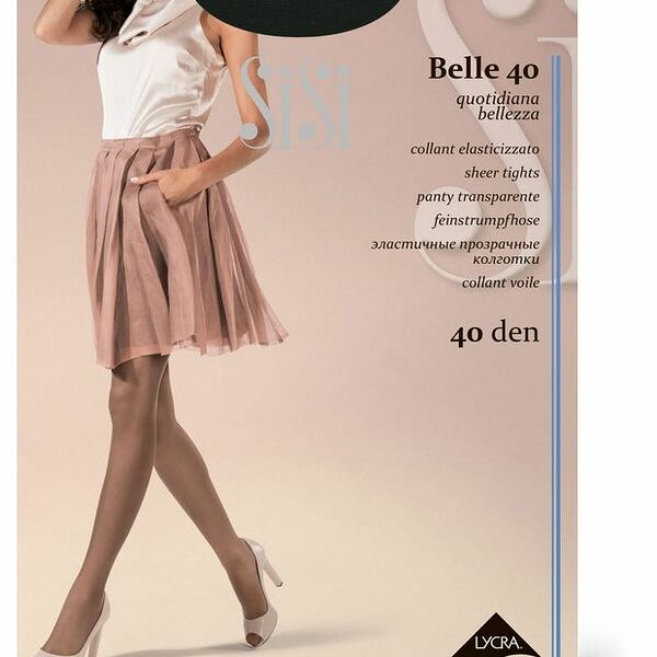 Колготки Sisi Belle Nero размер 4, 40 den