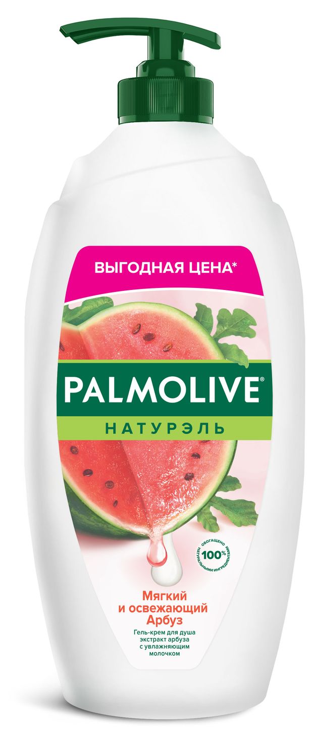 

Гель для душа Palmolive Натурэль Мягкий и освежающий Арбуз 750 мл