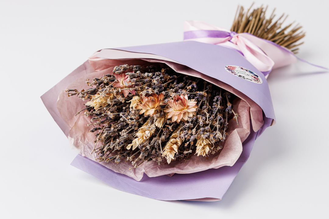 

Букет сухоцветов Полевой, в ассортименте