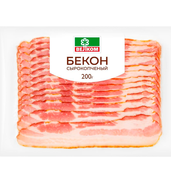 Бекон сырокопченый Велком, 200 г