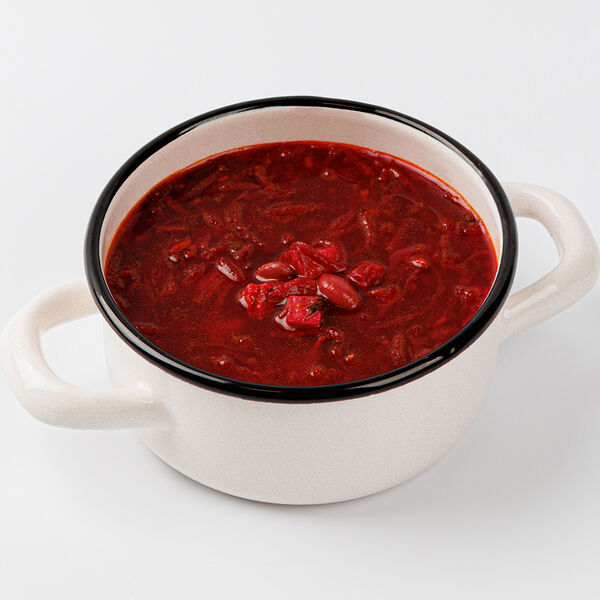 Борщ с говядиной и красной фасолью, замороженный