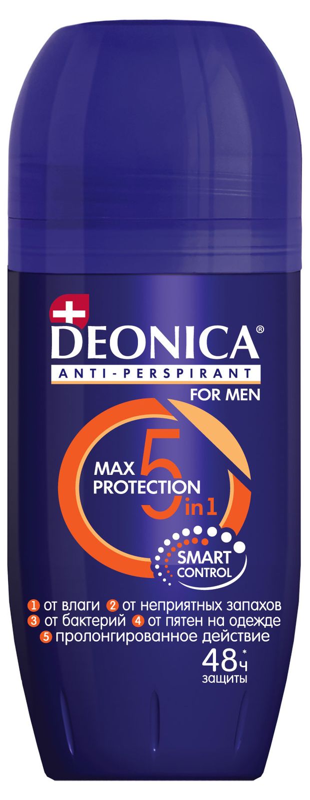 

Антиперспирант-ролик Deonica For Men Max Protection 5in1 50 мл