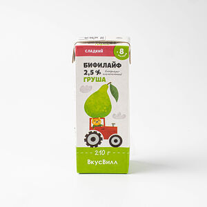 Бифилайф детский Груша 2,5%