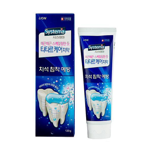 Зубная паста CJ Lion Dentor Systema Tartar care для предотвращения зубного камня 120г