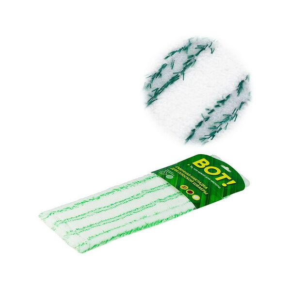 Сменная накладка для швабры из микроволокна с абразивом 60 г EMB005