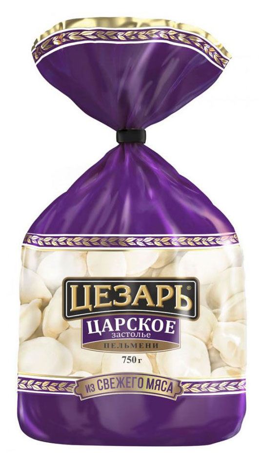 

Пельмени Цезарь Царское застолье 750 г