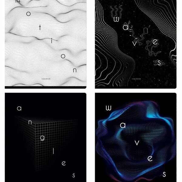 Тетрадь общая BG клетка Motion Graphics А5, 80 л