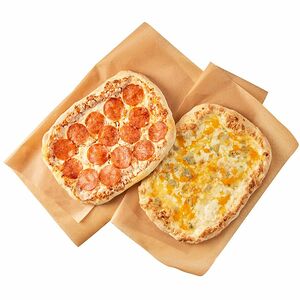 Римская пицца комбо Четыре сыра и Пепперони 2х300 г