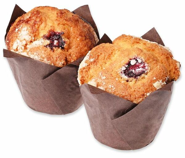 Маффин Ашан с вишней