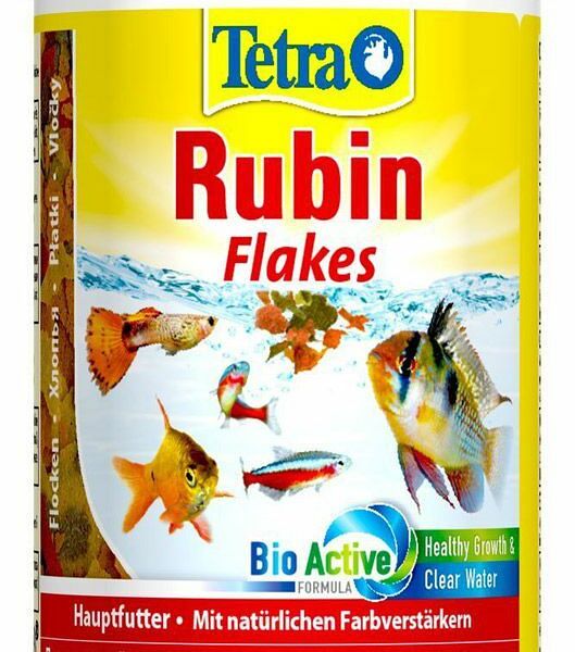 Tetra Tetra Rubin Flakes корм в виде хлопьев для усиления окраски рыб 250 мл